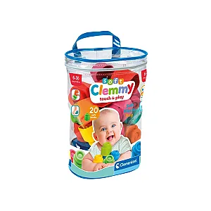 Clemmy – 20 de cuburi moi de construcție în săculeț 