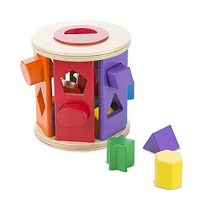 Melissa&Doug Formarendező henger fából