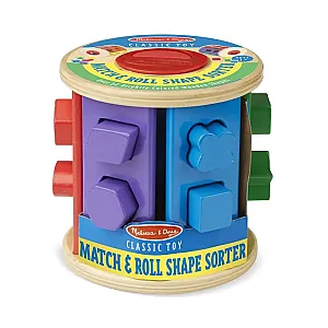 Melissa&Doug Formarendező henger fából