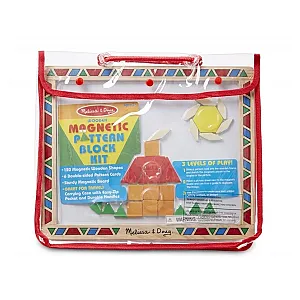 Melissa&Doug Set mozaic magnetic din lemn – 120 piese
