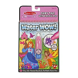 Melissa & Doug Water WOW! Povești cu zâne – carte de colorat cu apă