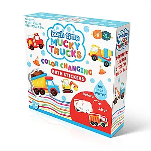 Buddy & Barney – Set de baie cu vehicule de construcții 