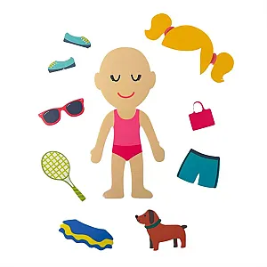 Buddy & Barney – Joc de baie pentru faianță „Să ne îmbrăcăm!”