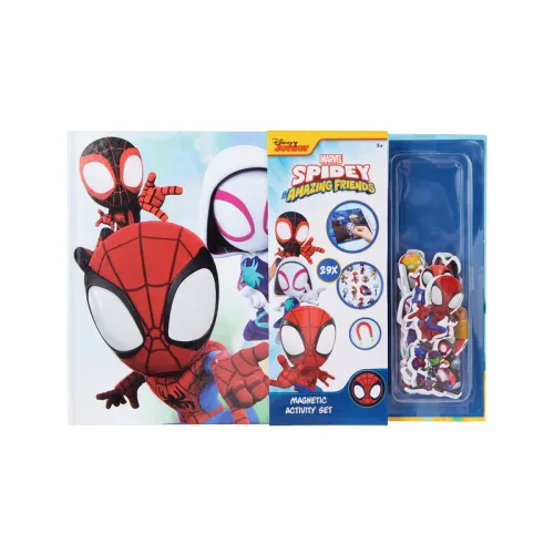Mágneses foglalkoztatókönyv, Spidey - 29 darabos