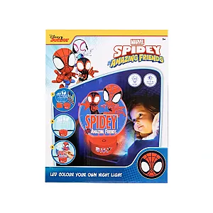 Lampa de veghe LED cu tema Spidey