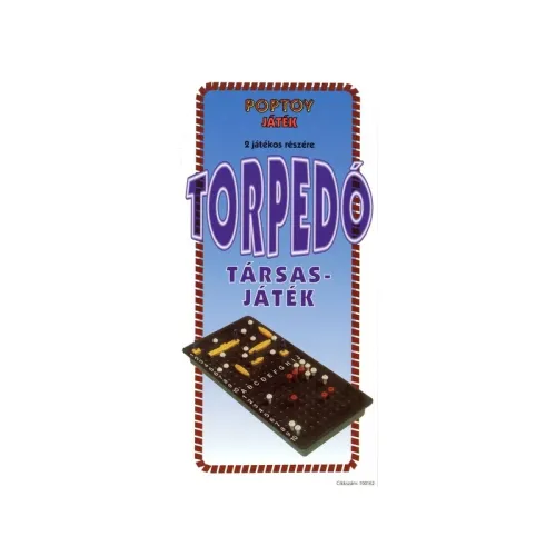 Klasszikus torpedó játék – úti változat