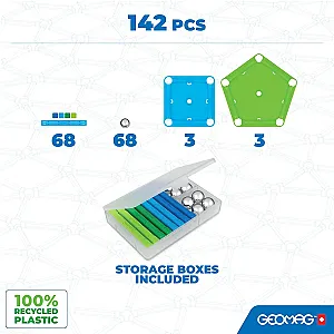 Geomag Classic joc magnetic cu 142 piese