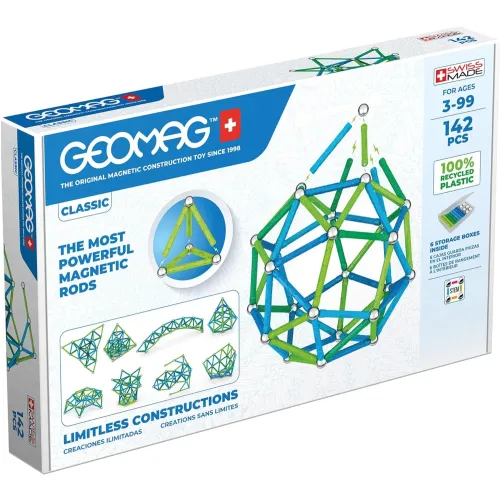 Geomag Classic joc magnetic cu 142 piese