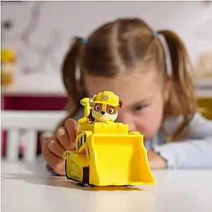 Paw Patrol: Rubble cu vehicul de baza