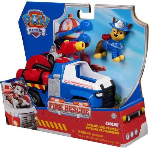 Mancs Őrjárat Fire Rescue – Chase tűzoltó jármű figurával
