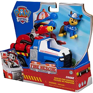Paw Patrol Fire Rescue – Vehicul de pompieri Chase cu figurină
