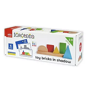 Igroteco logikai fa építőkészlet, 3-9 éveseknek