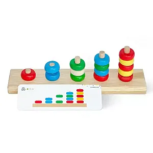 Igroteco fa piramisépítő számoláshoz, 3-8 éveseknek