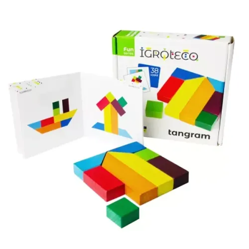 Igroteco tangram játék, 3-8 éveseknek