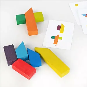 Igroteco tangram játék, 3-8 éveseknek