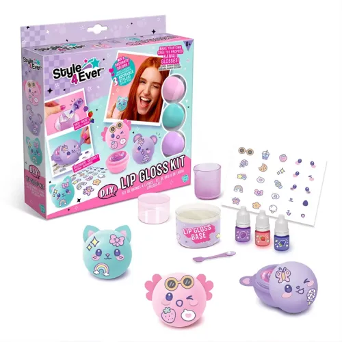 Style4Ever DIY Kawaii – Set pentru luciu de buze