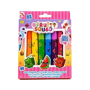 Canenco Fruity Squad – markere groase parfumate, 8 buc