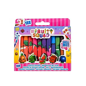 Canenco Fruity Squad – creioane cerate parfumate, 12 buc