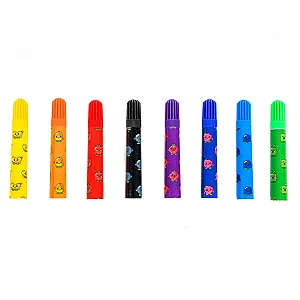 Canenco FruitySquad markere mini parfumate – set 8 bucăți
