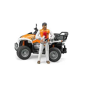 Bruder ATV cu figurină 63000