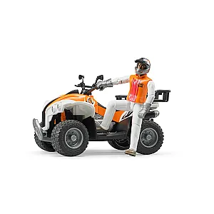 Bruder ATV cu figurină 63000