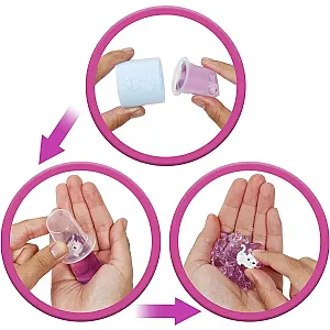 Barbie Party Unboxed Glam Party – Păpușa Purple Sparkle cu surprize