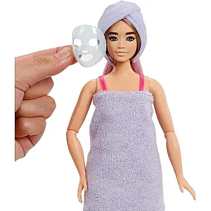Barbie Party Unboxed Glam Party – Păpușa Pink Sparkle cu surprize