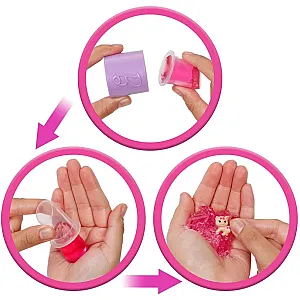 Barbie Party Unboxed Glam Party – Păpușa Pink Sparkle cu surprize