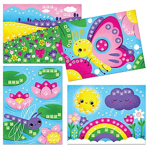 Quercetti Fantacolor Cards mozaik, 180 darabos
