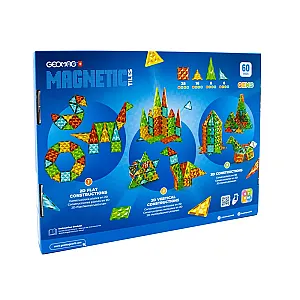 Geomag Magnetic Tiles, 60 darabos