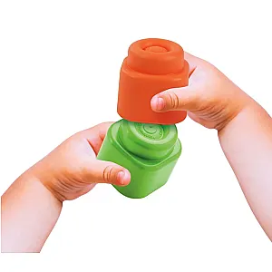 Clemmy puha építőkocka szett (10 db)