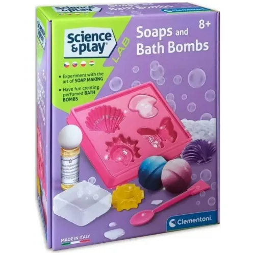 Clementoni Science & Play – Săpunuri și bombe de baie