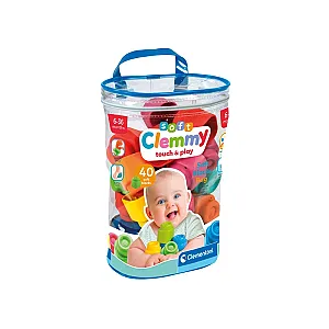 Clemmy – 40 de cuburi moi în sac de depozitare