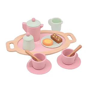 Joueco Set ceainic din lemn