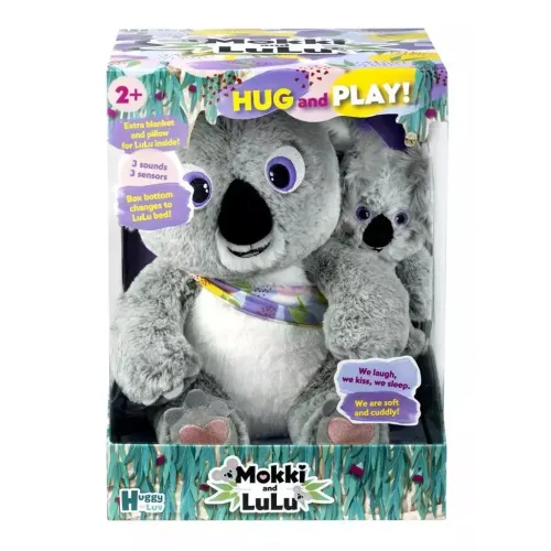 Huggy Luv Mokki & Lulu interaktív koala szett