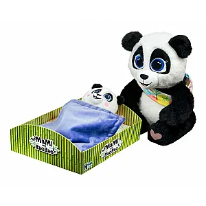 Huggy Luv Set interactiv de pluș Mama & Baobao 