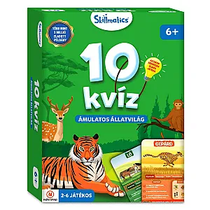 10 Kvíz – Ámulatos állatvilág társasjáték