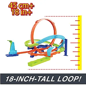 Hot Wheels Action Loop Cyclone Challenge pályaszett