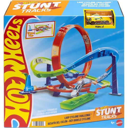 Hot Wheels Action Loop Cyclone Challenge pályaszett