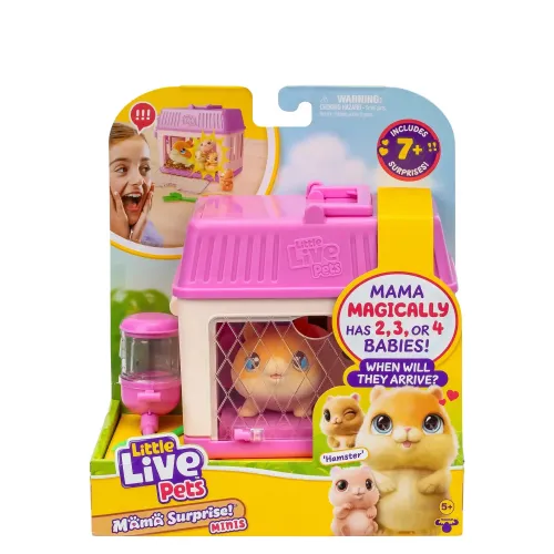 Little Live Pets Mama Surprise Minis – meglepetés hörcsög család játékszett