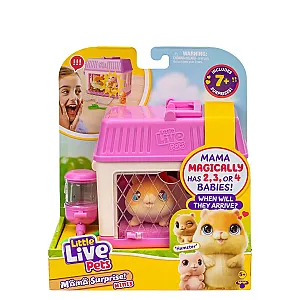 Little Live Pets Mama Surprise Minis – meglepetés hörcsög család játékszett