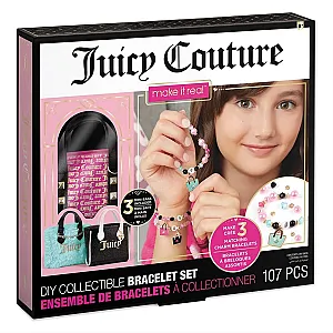 Make It Real Juicy Couture mini geantă – set pentru realizat brățări