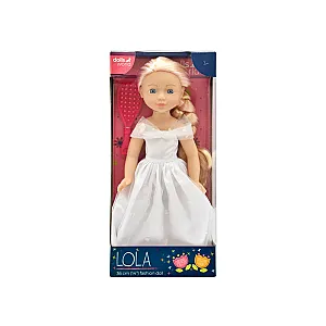 Dolls World Păpușă Lola cu păr de pieptănat – 36 cm