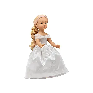 Dolls World Păpușă Lola cu păr de pieptănat – 36 cm
