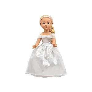 Dolls World Păpușă Lola cu păr de pieptănat – 36 cm