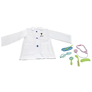 Costum de doctor: halat și 7 accesorii
