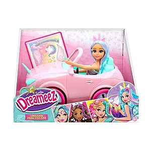 Dreameez păpușă cu decapotabilă roz tematică unicorn