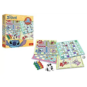 Trefl Stitch – colecție de jocuri 15 în 1