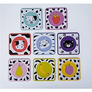 GaGaGu Puzzle pentru bebeluși – Cercuri GGG0324