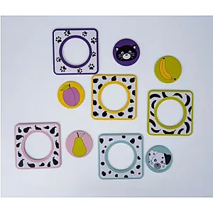 GaGaGu Puzzle pentru bebeluși – Cercuri GGG0324